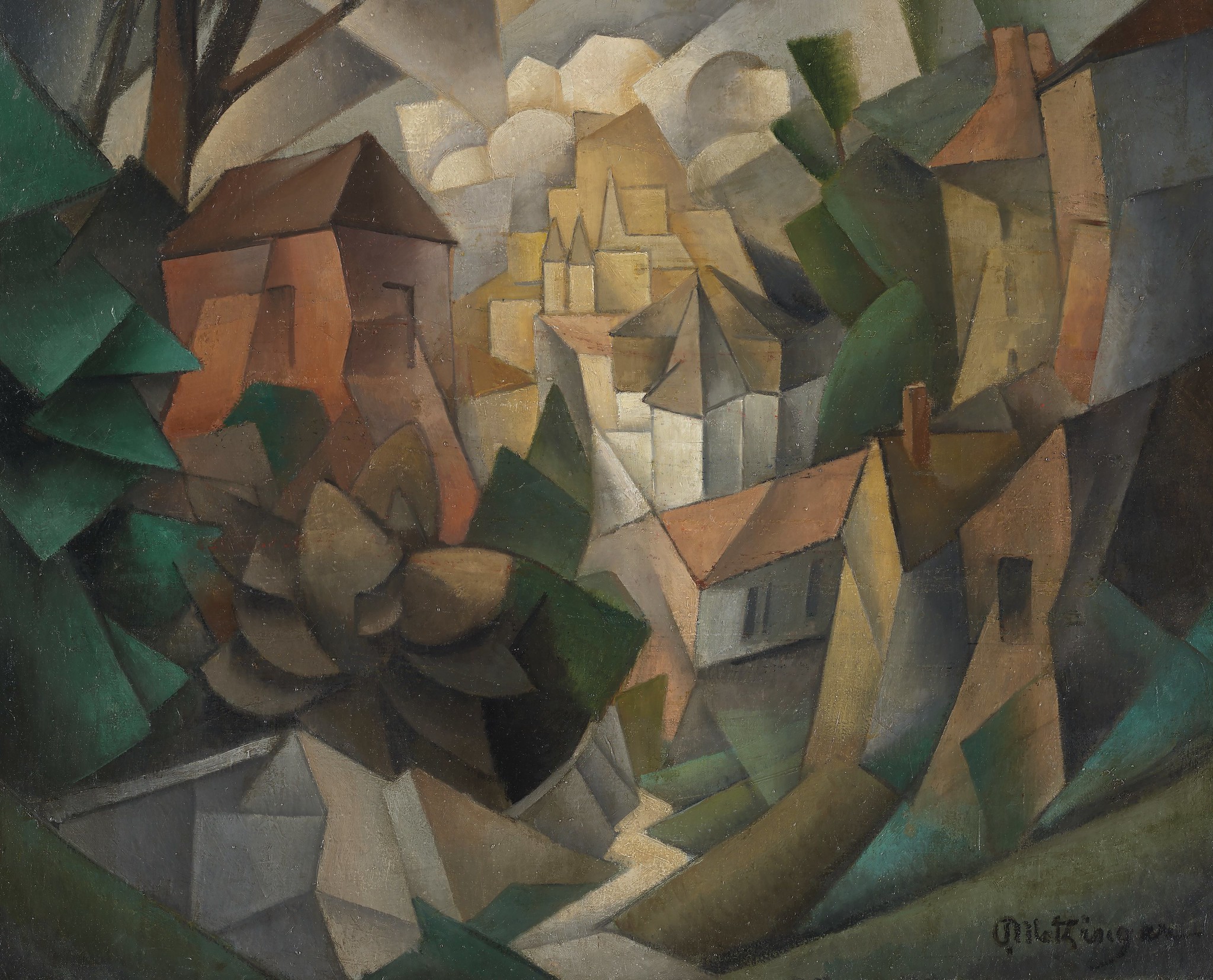 Jean Metzinger, Cubist Landscape, 1911